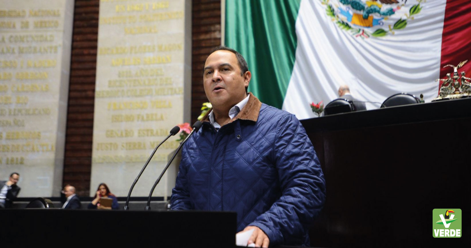 INTERVENCIÓN DEL DIPUTADO JUAN LUIS CARRILLO SOBERANIS, DEL GPPVEM, PARA FIJAR POSTURA A FAVOR DEL PROYECTO DE DECRETO POR EL QUE SE REFORMAN Y ADICIONAN DIVERSAS DISPOSICIONES DE LA LEY DE ASCENSOS DE LA ARMADA