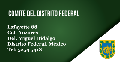 COMITE ESTATAL DEL DISTRITO FEDERAL