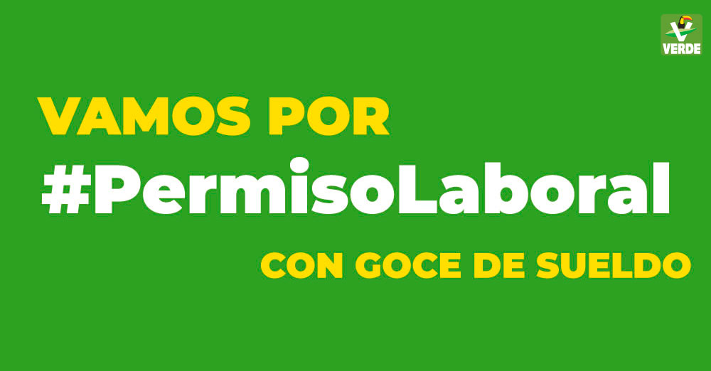VAMOS POR #PERMISOLABORAL CON GOCE DE SUELDO.