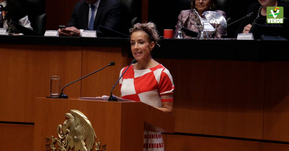 Senadora Alejandra Lagunes
