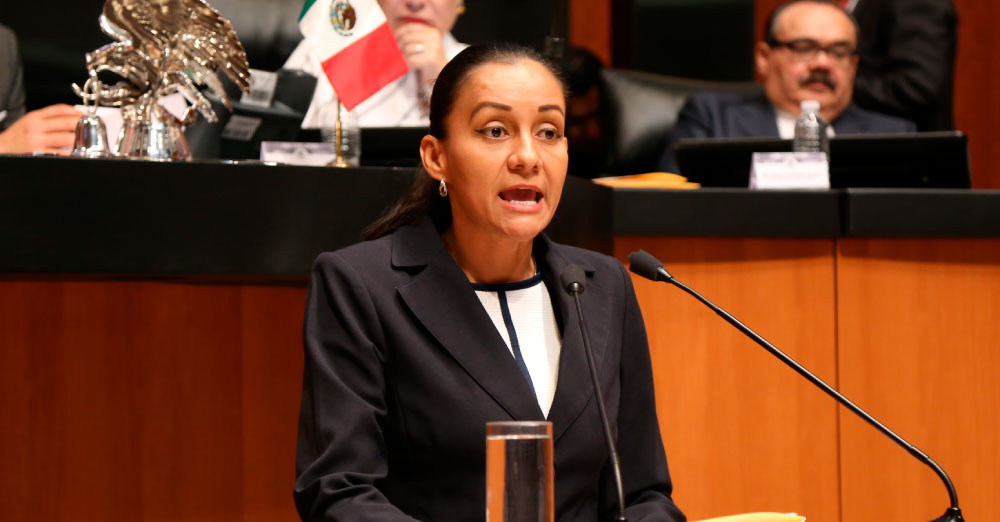 Senadora Gabriela Benavides Cobos